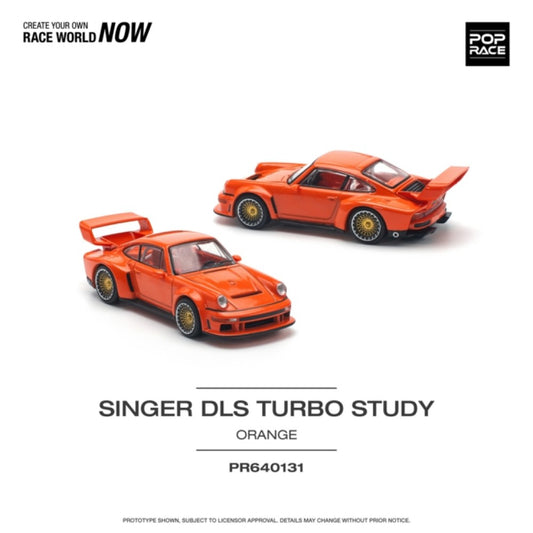 1/64 SINGER DLS TURBO TRACK ORANGE - PR640131