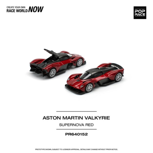 1/64 Aston Martin Valkyrie, supernova red - Poprace PR640152