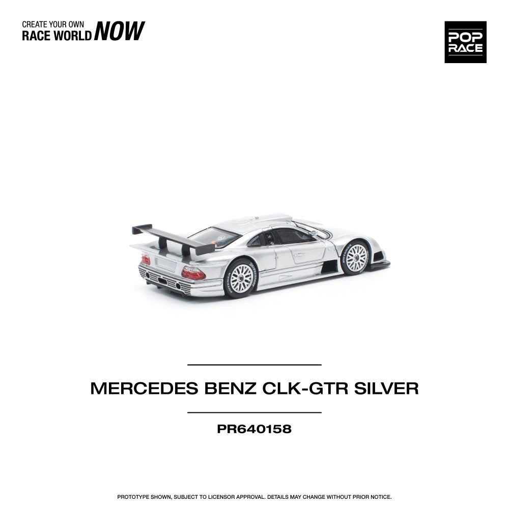 1/64 MERCEDES BENZ AMG CLK GTR SILVER - Poprace - PR640158