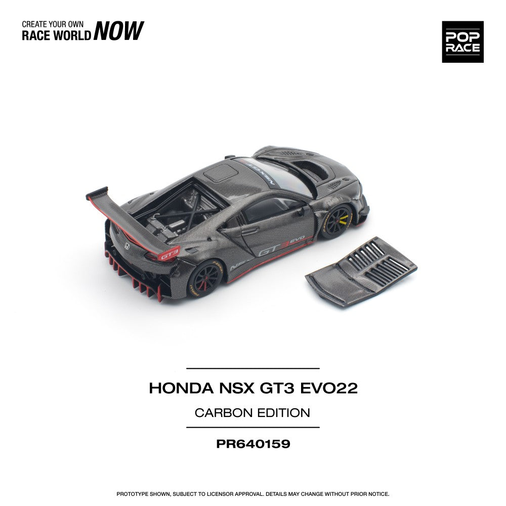 1/64 HONDA NSX GT3 EVO22 CARBON EDITION - PR640159