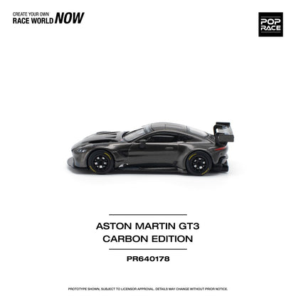1/64 ASTON MARTIN VANTAGE GT3 - CARBON EDITION - Poprace - PR640178