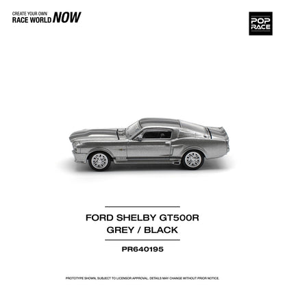 1/64 1967 Shelby Mustang GT500, grey/black - Poprace PR640195