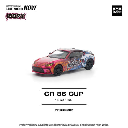 1/64 Toyota GR86 CUP *1087X* - Poprace - PR640207