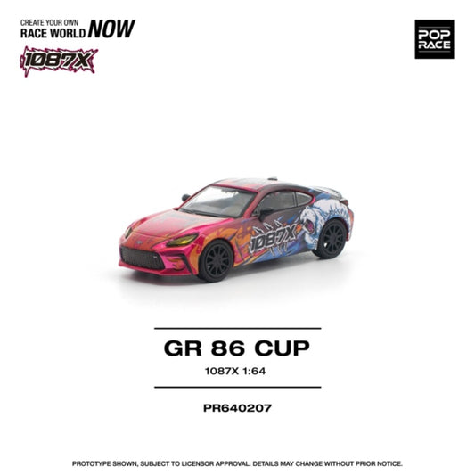 1/64 Toyota GR86 CUP *1087X* - Poprace - PR640207