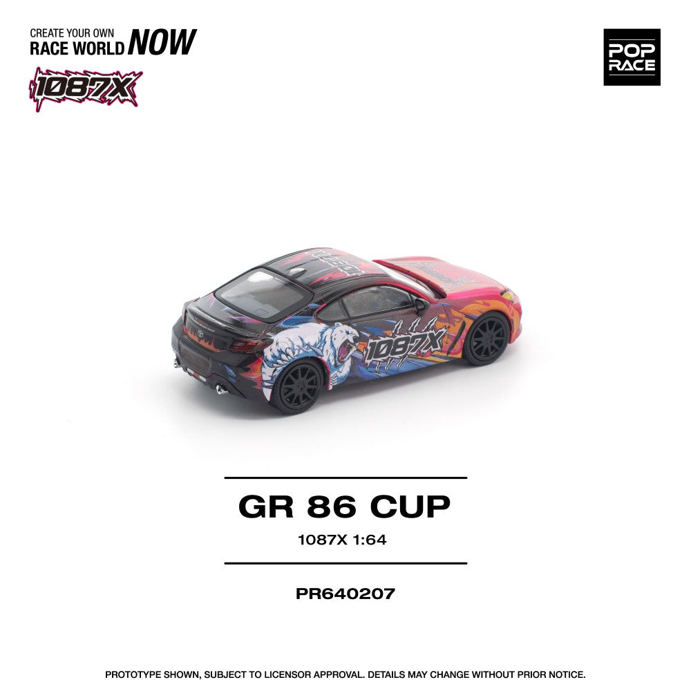 1/64 Toyota GR86 CUP *1087X* - Poprace - PR640207