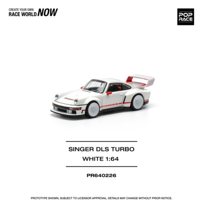 1/64 SINGER DLS TURBO (TRACK) WHITE - Poprace - PR640226