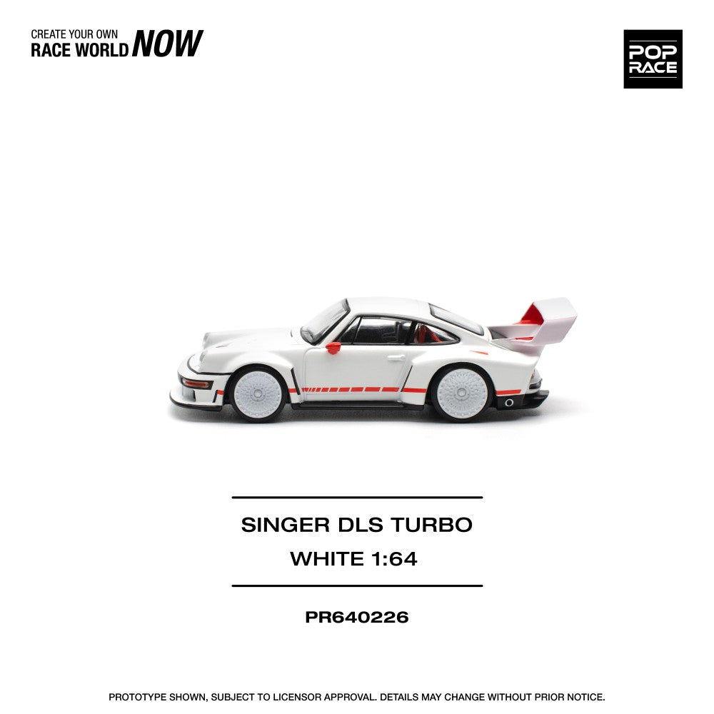 1/64 SINGER DLS TURBO (TRACK) WHITE - Poprace - PR640226