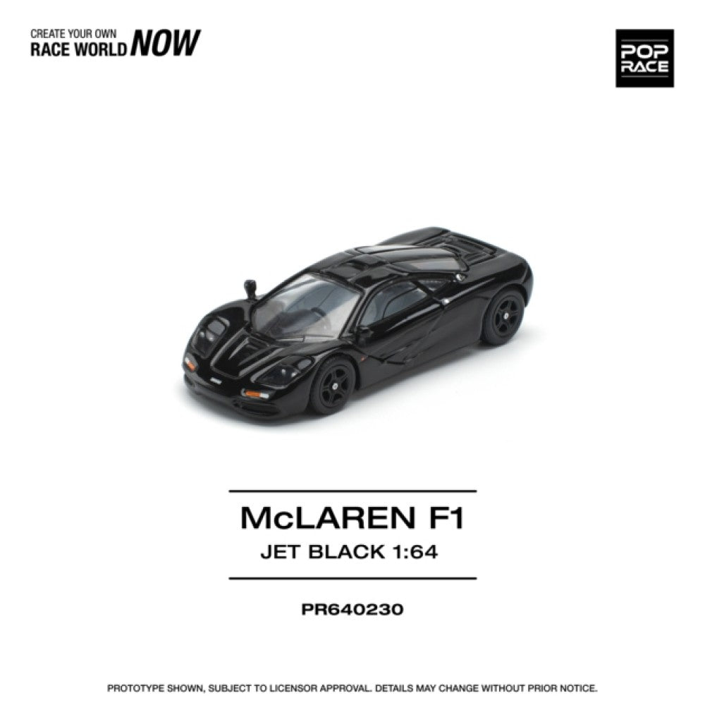 1/64 MCLAREN F1 JET BLACK - Poprace - PR640230