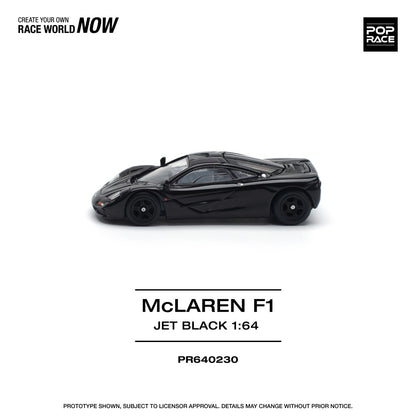 1/64 MCLAREN F1 JET BLACK - Poprace - PR640230