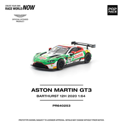 1/64 ASTON MARTIN VANTAGE GT3 BATHURST 12H 2020 - Poprace - PR640253