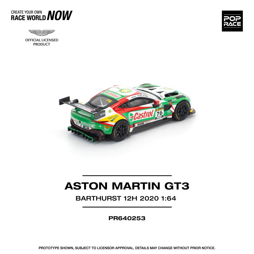 1/64 ASTON MARTIN VANTAGE GT3 BATHURST 12H 2020 - Poprace - PR640253