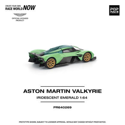 1/64 ASTON MARTIN VALKYRIE - IRIDESCENT EMERALD - Poprace - PR640269
