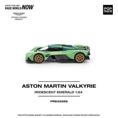 1/64 ASTON MARTIN VALKYRIE - IRIDESCENT EMERALD - Poprace - PR640269