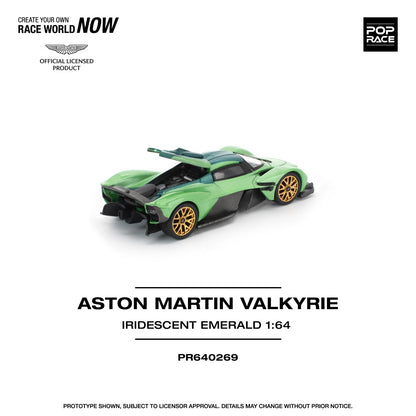 1/64 ASTON MARTIN VALKYRIE - IRIDESCENT EMERALD - Poprace - PR640269