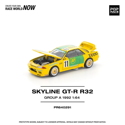 1/64 SKYLINE GT-R R32 GROUP A 1992 - Poprace - PR640291
