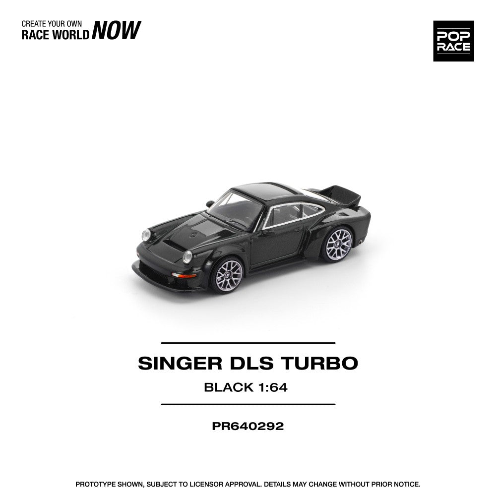 1/64 SINGER DLS TURBO (ROAD) BLACK - Poprace - PR640292
