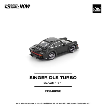 1/64 SINGER DLS TURBO (ROAD) BLACK - Poprace - PR640292