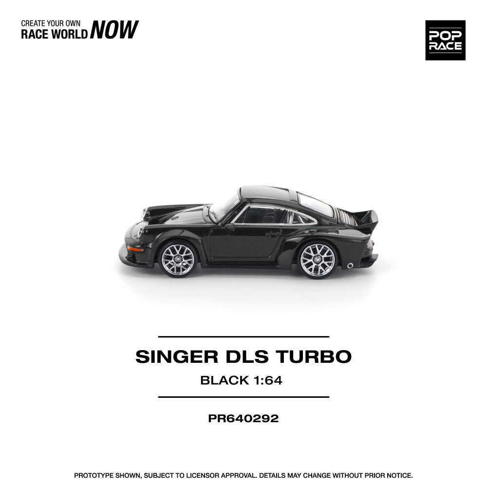 1/64 SINGER DLS TURBO (ROAD) BLACK - Poprace - PR640292