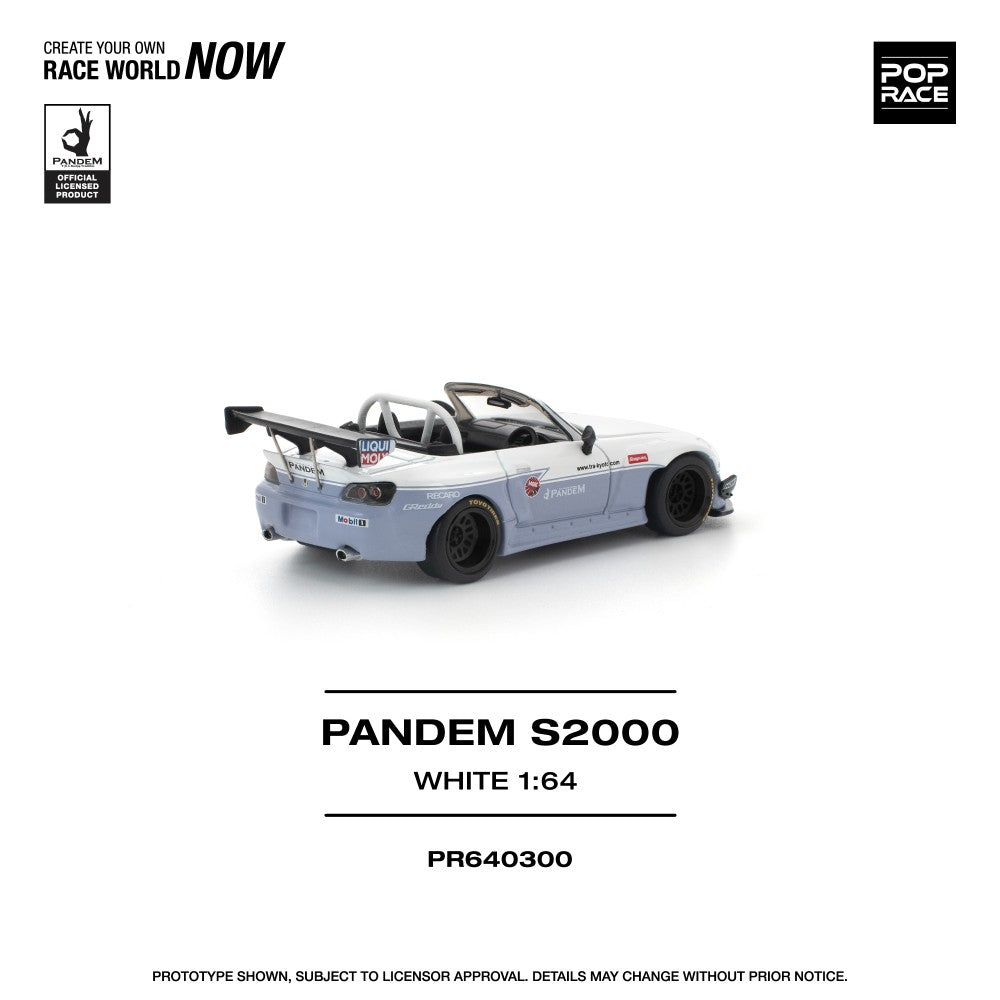 1/64 PANDEM S2000 WHITE (NEW TOOLING) - Poprace - PR640300