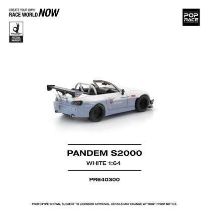 1/64 PANDEM S2000 WHITE (NEW TOOLING) - Poprace - PR640300