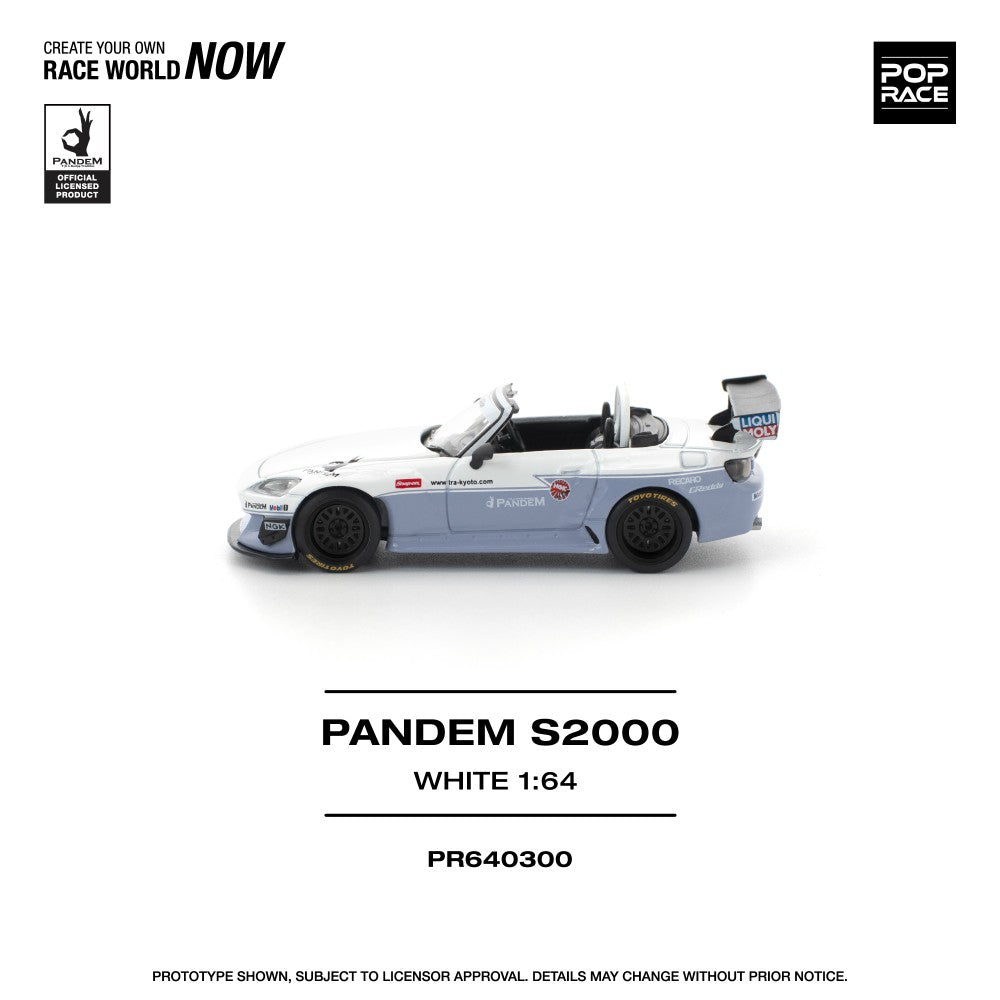 1/64 PANDEM S2000 WHITE (NEW TOOLING) - Poprace - PR640300