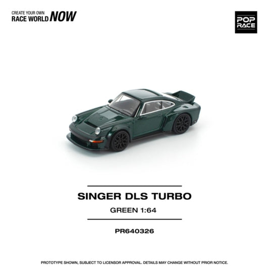 1/64 SINGER DLS TURBO (ROAD) - GREEN - Poprace - PR640328