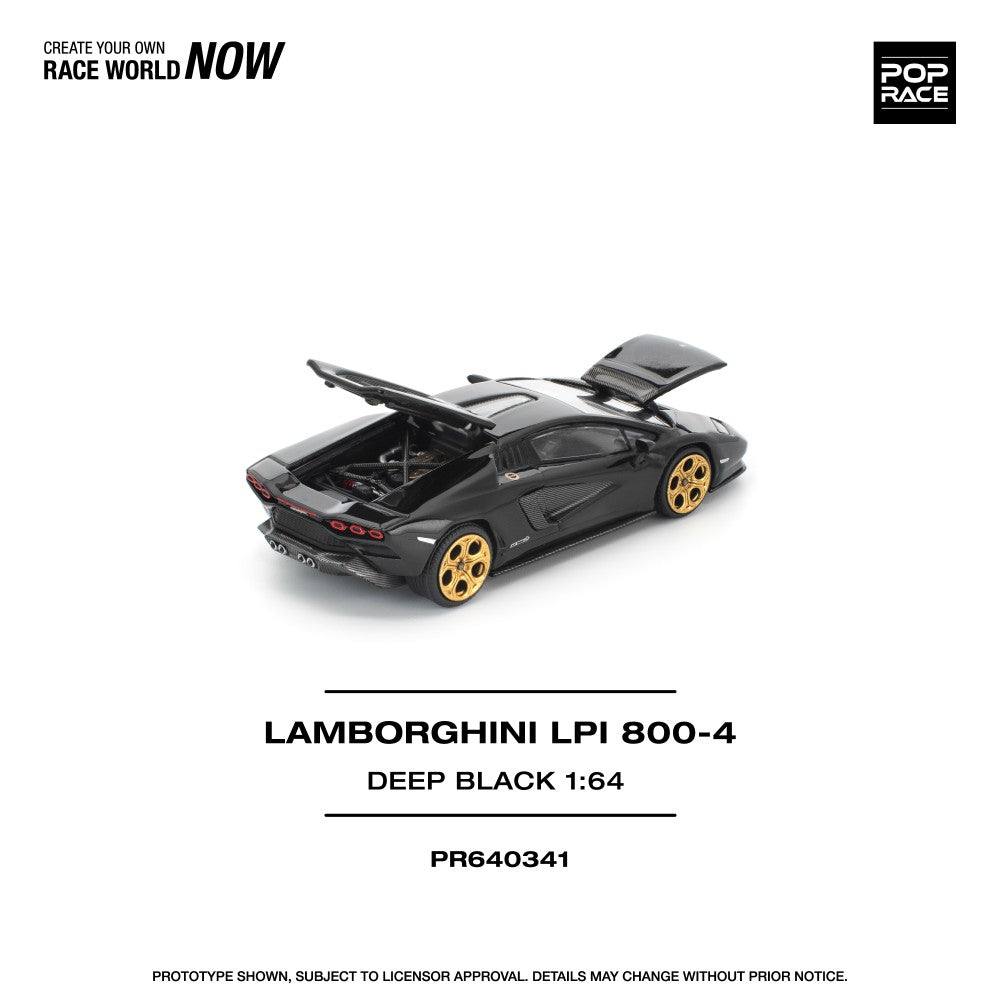 1/64 LAMBORGHINI COUNTACH LPI 800-4 DEEP BLACK - Poprace - PR640341
