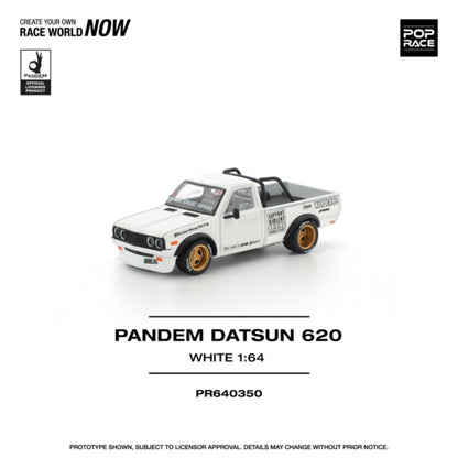 1/64 PANDEM DATSUN 620 WHITE - Poprace - PR640350