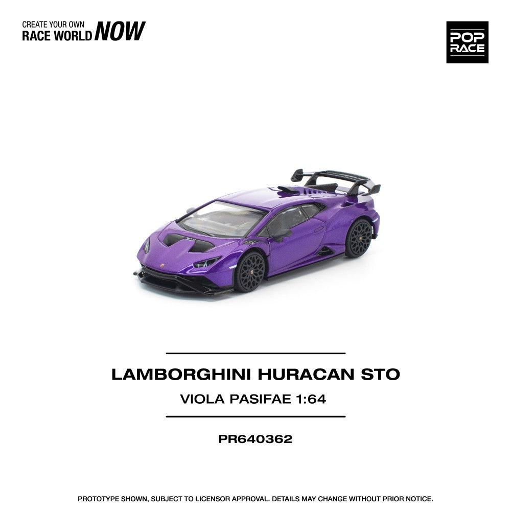 1/64 LAMBORGHINI HURACAN STO VIOLA PASIFAE - Poprace - PR640362