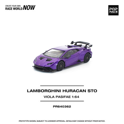 1/64 LAMBORGHINI HURACAN STO VIOLA PASIFAE - Poprace - PR640362