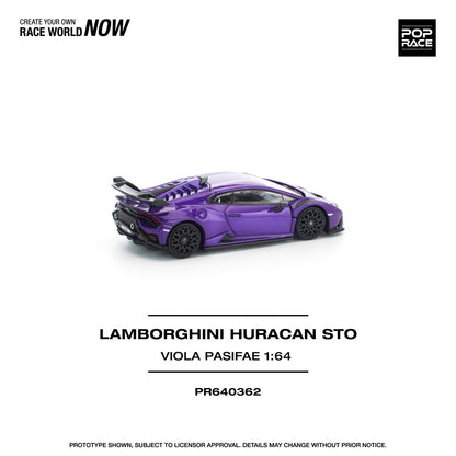 1/64 LAMBORGHINI HURACAN STO VIOLA PASIFAE - Poprace - PR640362