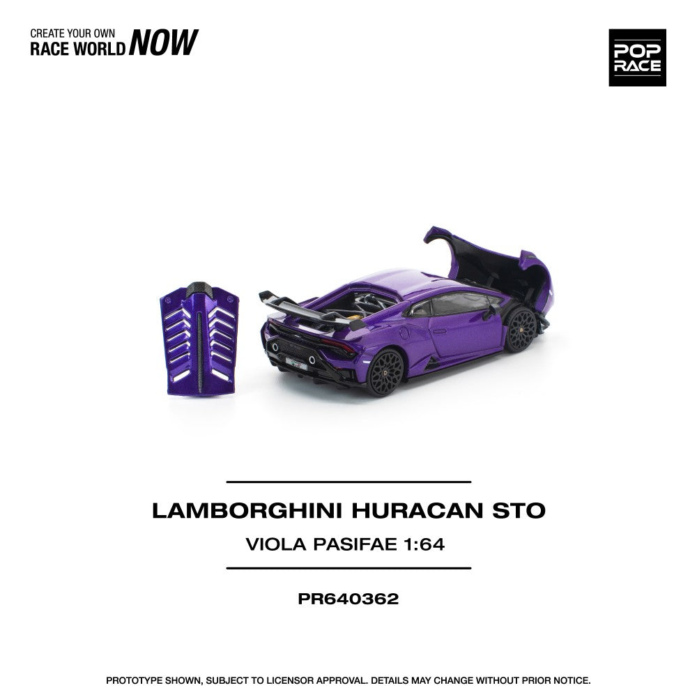 1/64 LAMBORGHINI HURACAN STO VIOLA PASIFAE - Poprace - PR640362