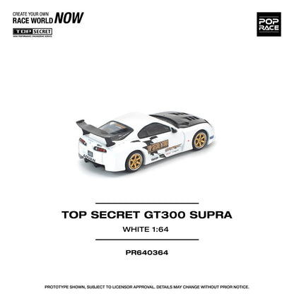 1/64 TOP SECRET GT300 SUPRA WHITE - Poprace - PR640364