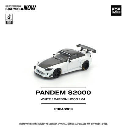 1/64 PANDEM S2000 SOFTTOP WHITE TOOLING VARIANT - Poprace - PR640389