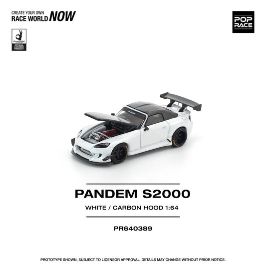 1/64 PANDEM S2000 SOFTTOP WHITE TOOLING VARIANT - Poprace - PR640389