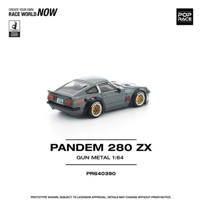 1/64  PANDEM 280ZX GUN METAL - Poprace - PR640390