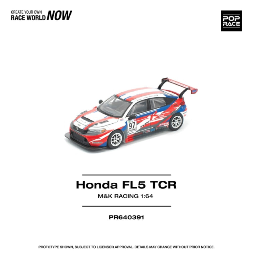 1/64 HONDA CIVIC TYPE-R (FL5) TCR - MK RACING - Poprace - PR640391