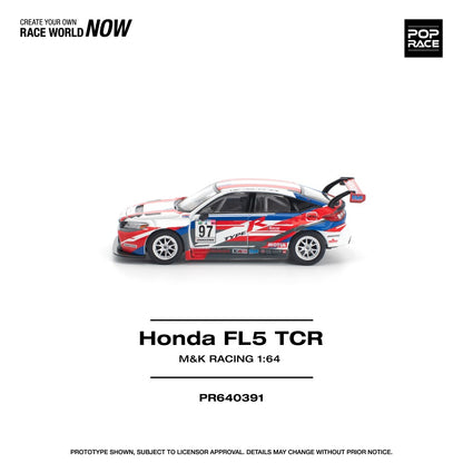 1/64 HONDA CIVIC TYPE-R (FL5) TCR - MK RACING - Poprace - PR640391