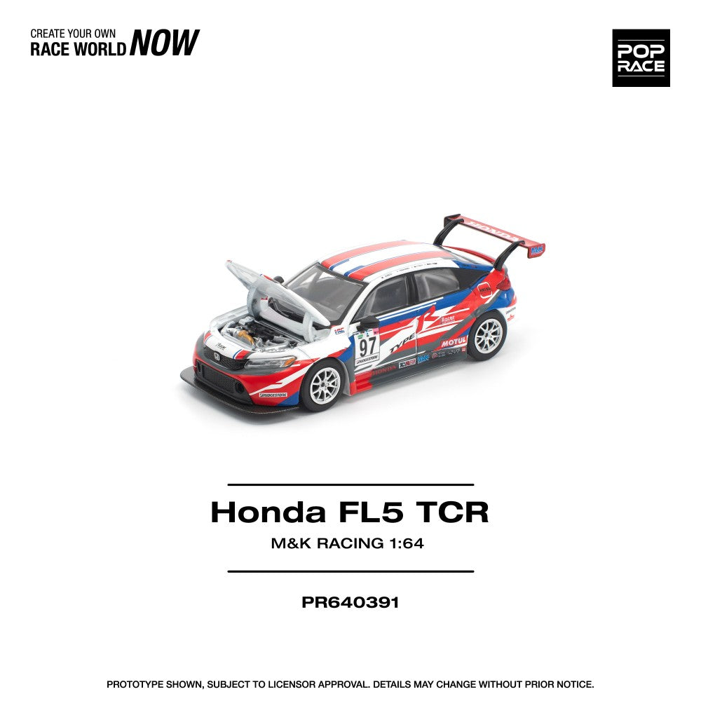 1/64 HONDA CIVIC TYPE-R (FL5) TCR - MK RACING - Poprace - PR640391