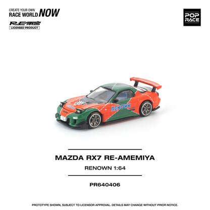 1/64 MAZDA RX7 RE-AMEMIYA RENOWN - Poprace - PR640406