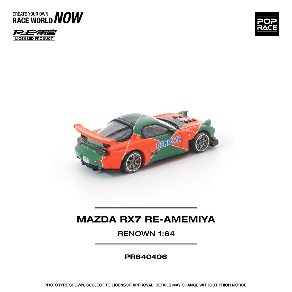 1/64 MAZDA RX7 RE-AMEMIYA RENOWN - Poprace - PR640406