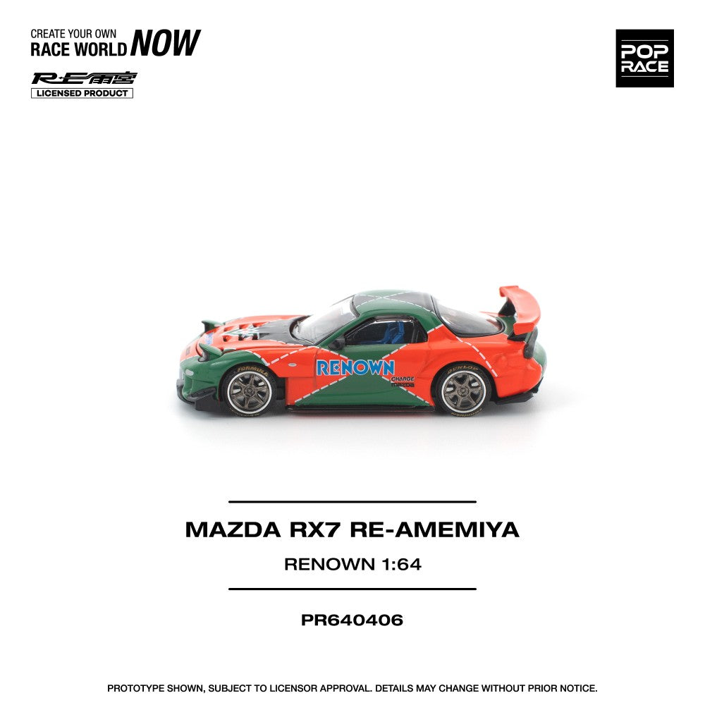 1/64 MAZDA RX7 RE-AMEMIYA RENOWN - Poprace - PR640406