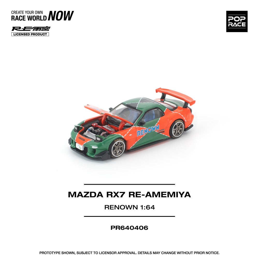 1/64 MAZDA RX7 RE-AMEMIYA RENOWN - Poprace - PR640406