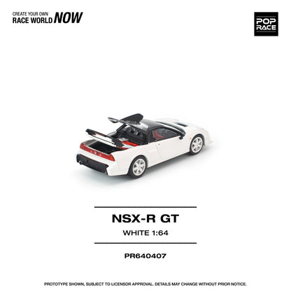 1/64 - HONDA NSX-R GT WHITE - Poprace - PR640407