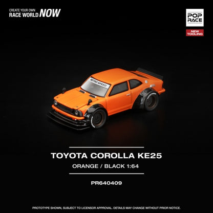 1/64 Toyota Corolla KE25, orange - Poprace - PR640409