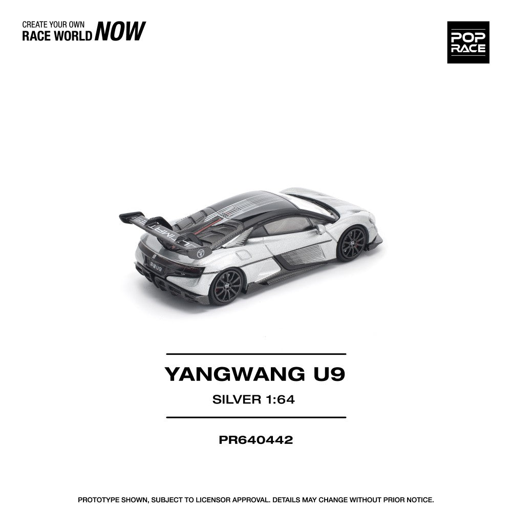 1/64 YANGWANG U9 - SILVER - Poprace - PR640442