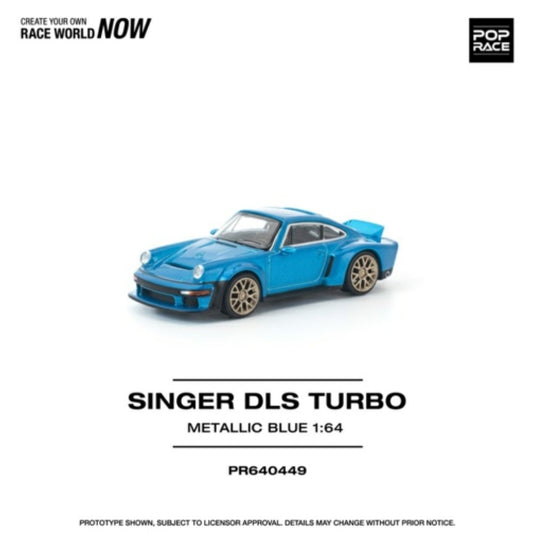 1/64 SINGER DLS TURBO METALLIC BLUE - Poprace - PR640449
