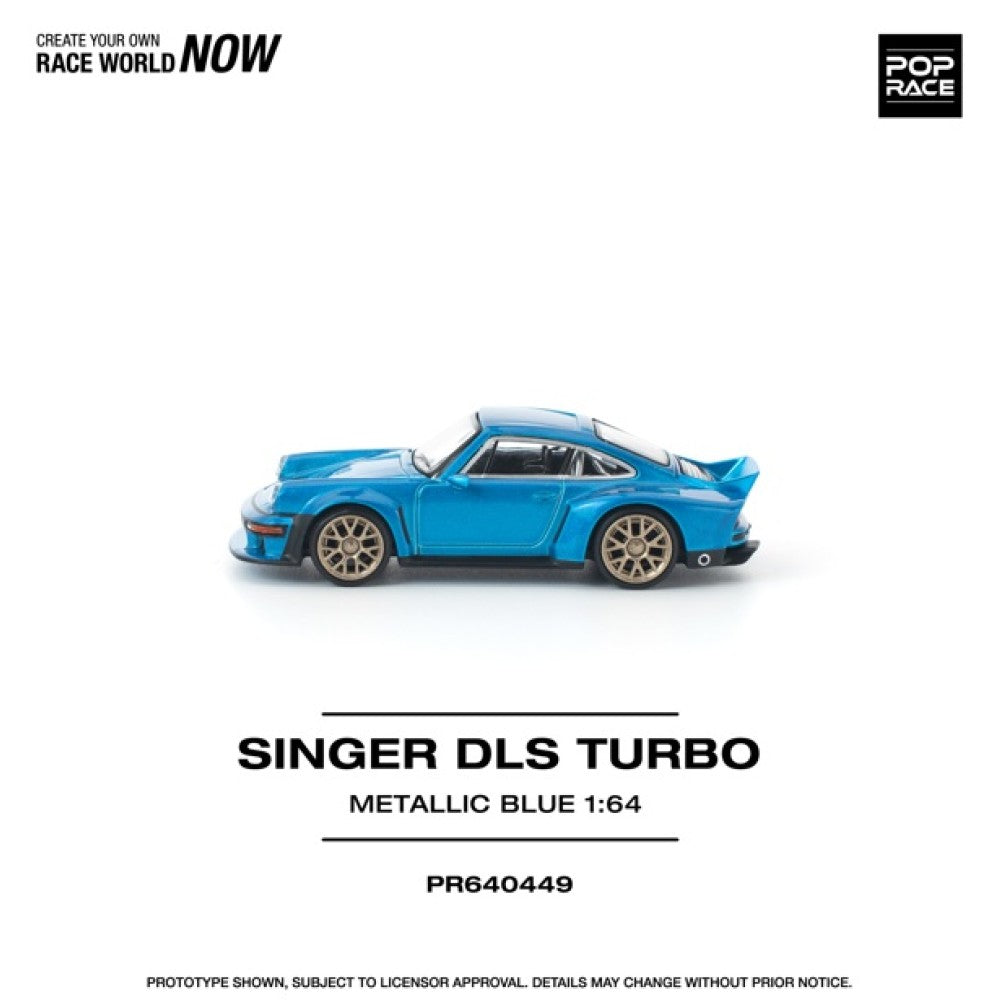 1/64 SINGER DLS TURBO METALLIC BLUE - Poprace - PR640449