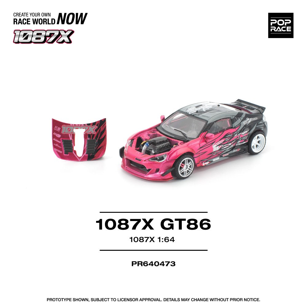 1/64 1087X GT86 (NEW TOOLING) - Poprace - PR640473 – KRW Models