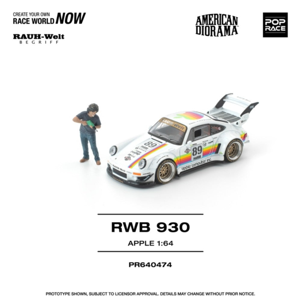 1/64 RWB 930 APPLE WITH FIGURE - Pop Race - PR640474